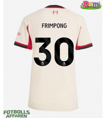 Liverpool Jeremie Frimpong #30 Bortatröja Kvinnor 2025-26 Kortärmad